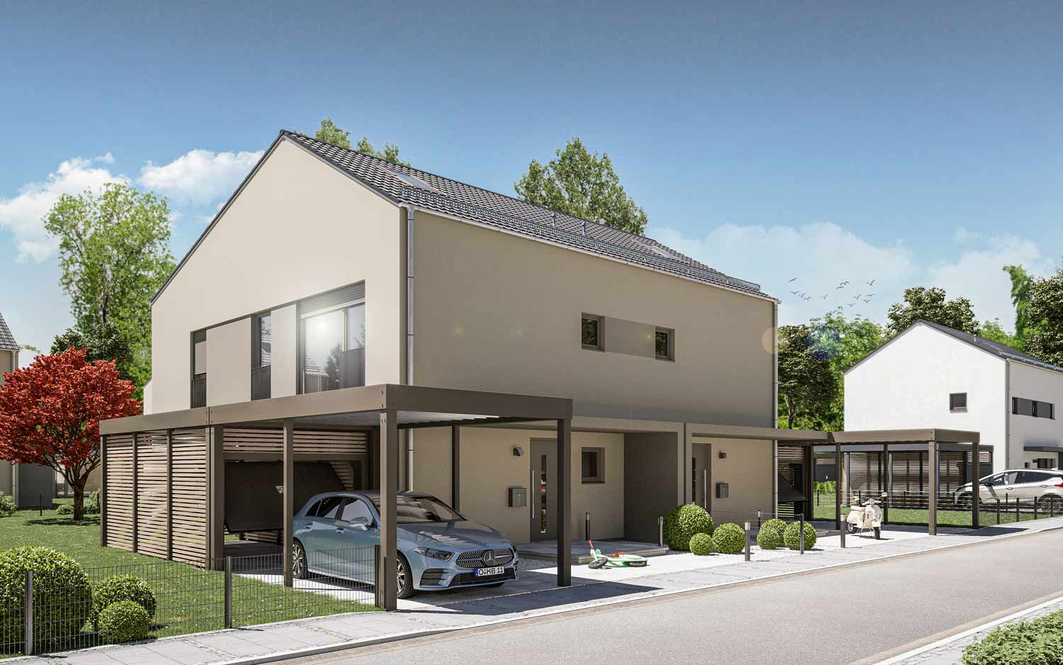 LEBEN AM WASSERWERK | Strasskirchen | Doppelhaushälfte 01